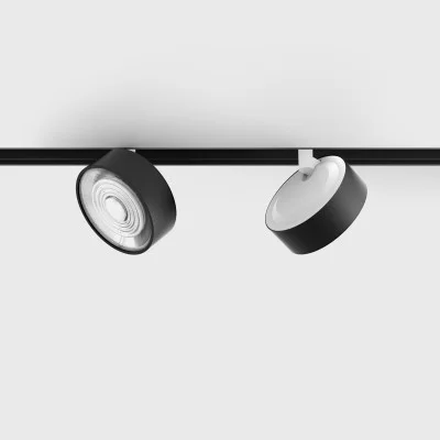IN_LINE SOL MINI spot light, Black - White, 4000K, DALI - Lighting by Luminance