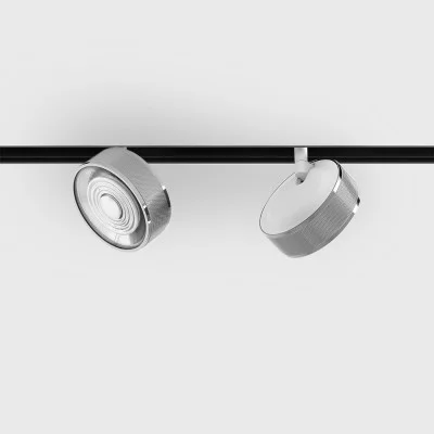 IN_LINE SOL MINI spot light, Chrome - White, 4000K, 2 GROUP, ON/OFF - Lighting by Luminance