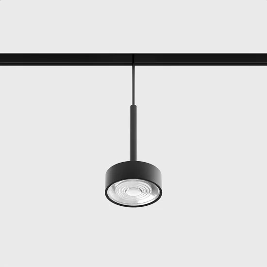 Suspended luminaire IN_LINE SOL MINI P, Black, 4000K - Lighting by Luminance