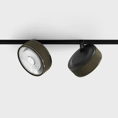 IN_LINE SOL spot light, Bronze - Black, 4000K - Lighting by Luminance