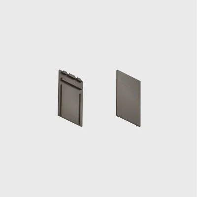 IN_LINE END CAP R/S End cap for recessed & surface, Midnight - Lighting by Luminance
