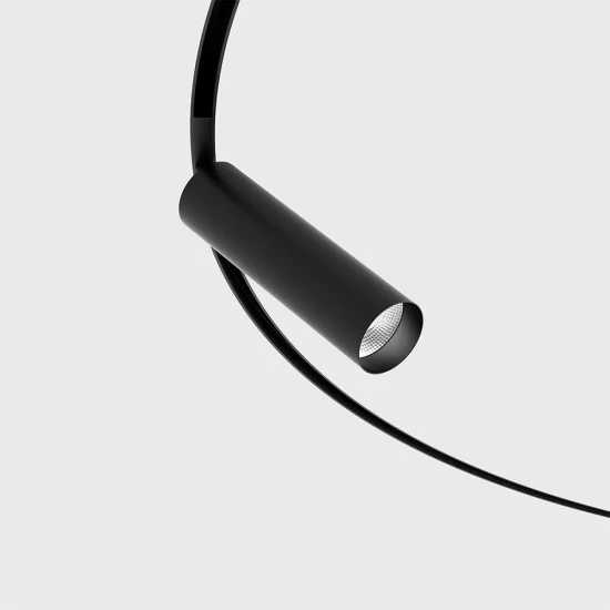 Kohtvalgusti MICRO_LINE TUB S A 110, Must - Valgustus Luminance'ilt