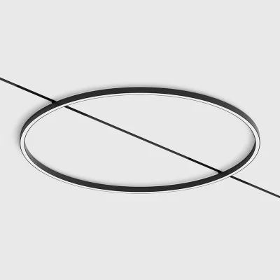 MICRO_LINE AURA M OUT кольцевой светильник, Черный - Освещение от Luminance