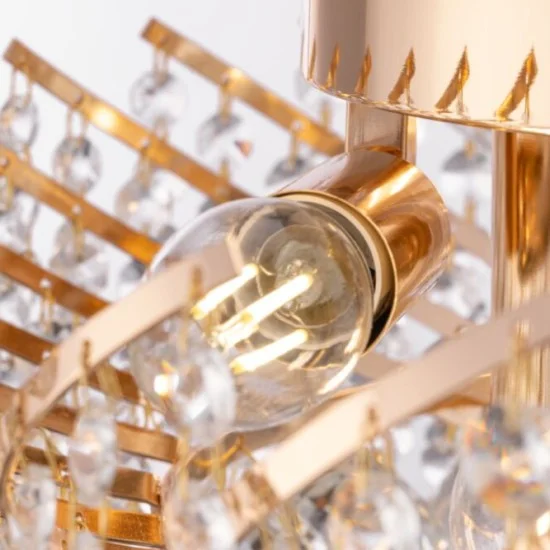 Laevalgusti Karolina, kuldne, D410 mm - Valgustus Luminance'ilt