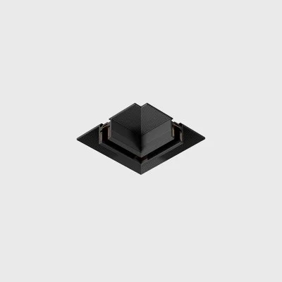 PICO_LINE CORNER R HR recessed "L" track connector, Black - Lighting by Luminance