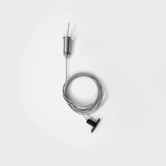 Riputuskomplekt PICO_LINE SUSP KIT terastrossiga siinile, Must - Valgustus Luminance'ilt