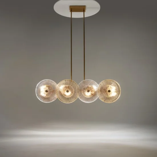 Rippvalgusti Aster, Kuldne - Valgustus Luminance'ilt