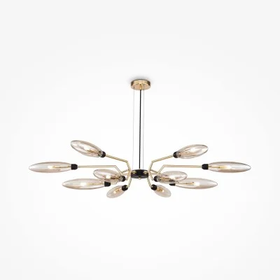 Pendant luminaire Ventura, Gold - Lighting by Luminance