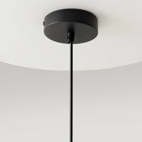 Rippvalgusti Ring, Must, D100 mm H520 mm - Valgustus Luminance'ilt