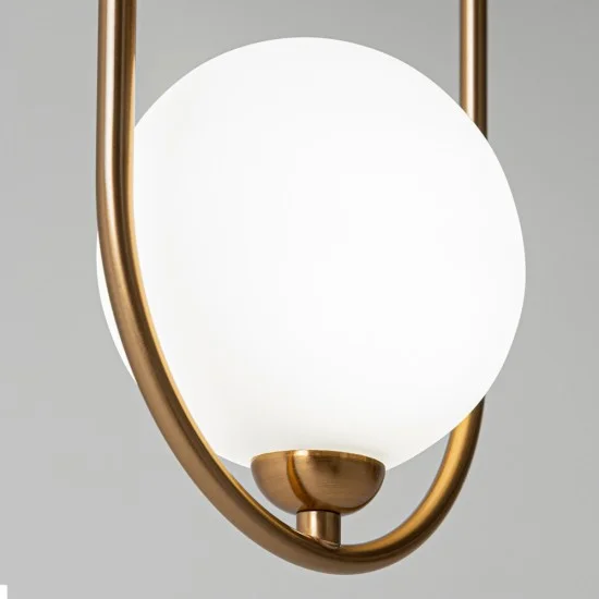 Rippvalgusti Ring, Vask, D120 mm H540 mm - Valgustus Luminance'ilt