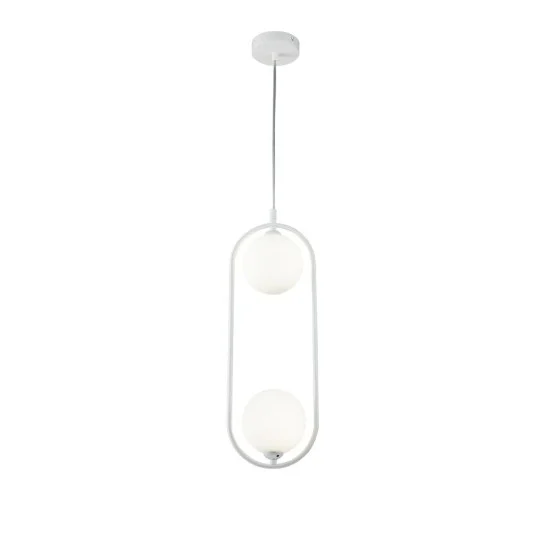 Rippvalgusti Ring, Valge, D100 mm H520 mm - Valgustus Luminance'ilt