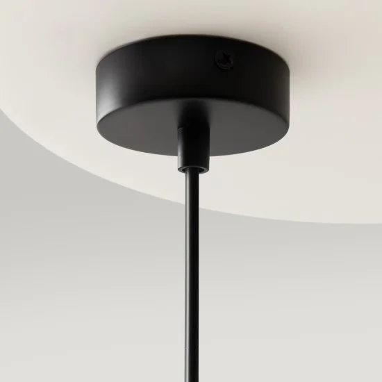 Rippvalgusti Ring, Must, D80 mm H340 mm - Valgustus Luminance'ilt