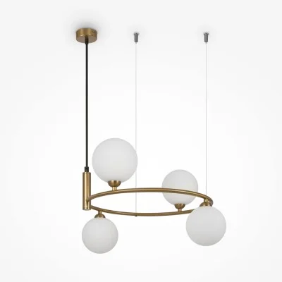 Pendant luminaire Ring, Copper, D400 mm H280 mm - Lighting by Luminance