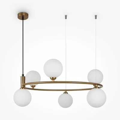 Pendant luminaire Ring, Copper, D580 mm H280 mm - Lighting by Luminance