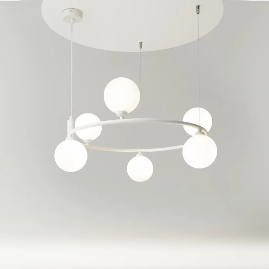 Rippvalgusti Ring, Valge - Valgustus Luminance'ilt