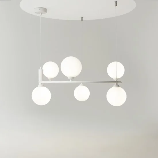 Rippvalgusti Ring, Valge - Valgustus Luminance'ilt