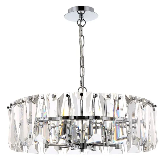 Rippvalgusti Puntes, Kroom, D517 mm H438 mm - Valgustus Luminance'ilt