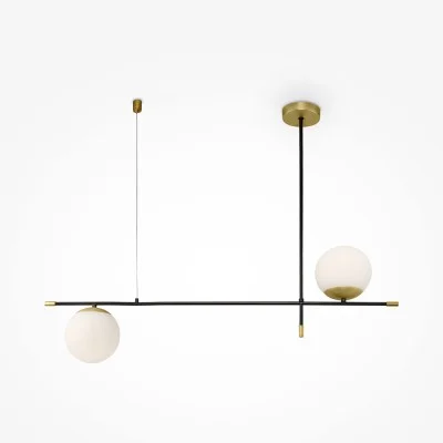 Pendant luminaire Nostalgia, Black, D100 mm H25 mm - Lighting by Luminance