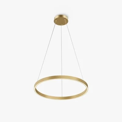 Pendant luminaire Rim, Brass, D600 mm H275 mm - Lighting by Luminance