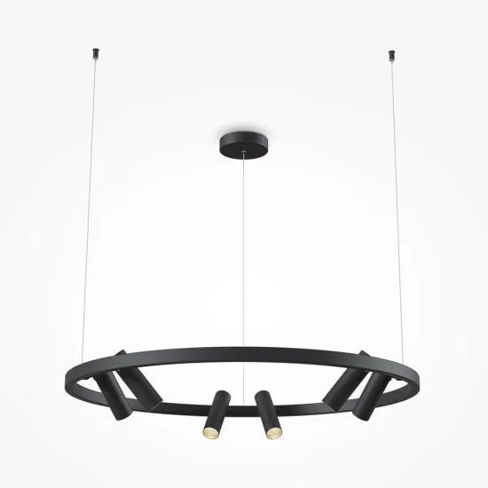 Rippvalgusti Satellite, Must - Valgustus Luminance'ilt