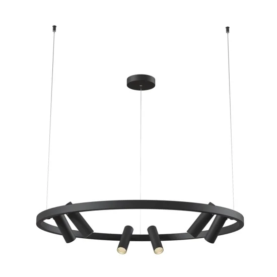 Rippvalgusti Satellite, Must - Valgustus Luminance'ilt