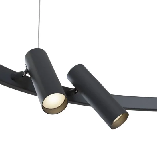 Rippvalgusti Satellite, Must - Valgustus Luminance'ilt