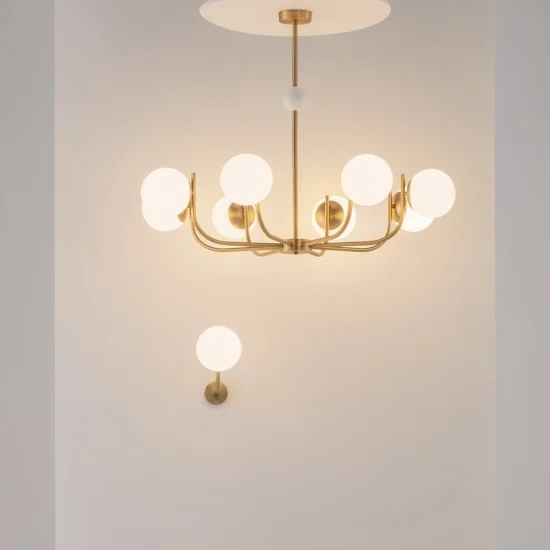 Rippvalgusti Rendez-vous, Pronks - Valgustus Luminance'ilt