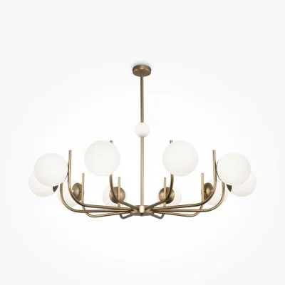 Pendant luminaire Rendez-vous, Brass - Lighting by Luminance