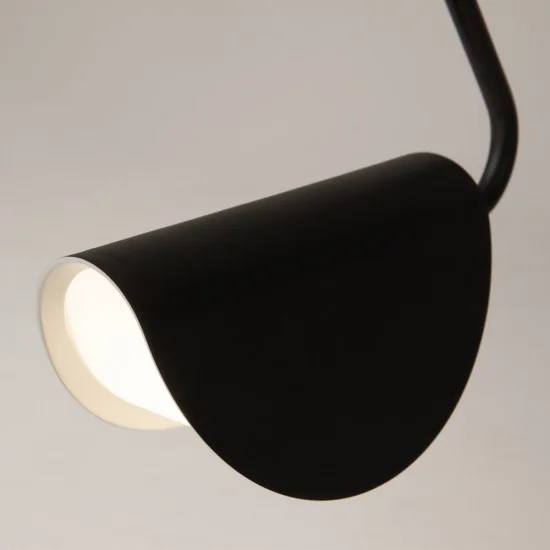Rippvalgusti Mollis, Must, D120 mm H450 mm - Valgustus Luminance'ilt