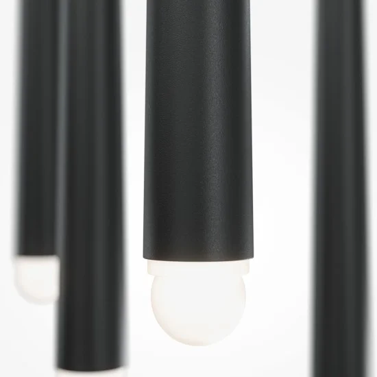 Rippvalgusti Cascade, Must, D320 mm H793 mm - Valgustus Luminance'ilt
