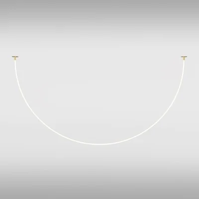 Pendant luminaire Tau, Gold - Lighting by Luminance