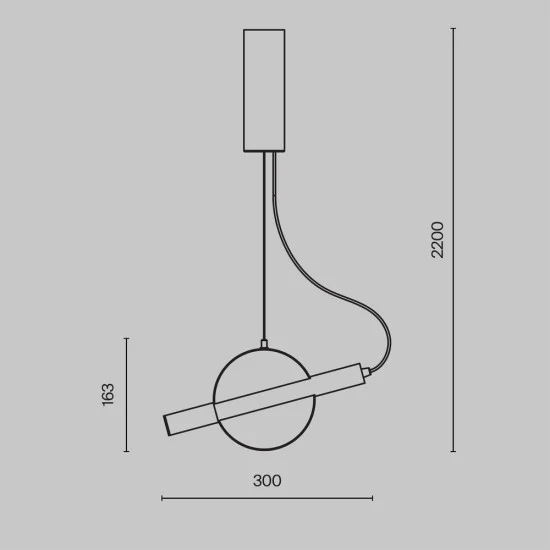 Rippvalgusti Enigma, Messing - Valgustus Luminance'ilt