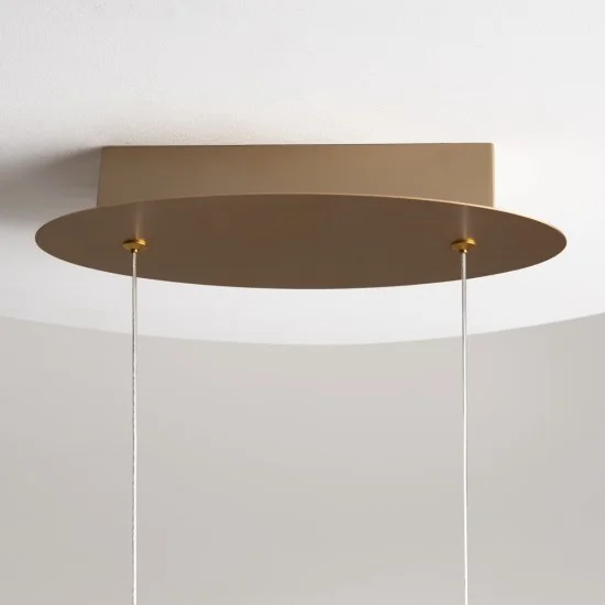Rippvalgusti Curve, Kuldne - Valgustus Luminance'ilt