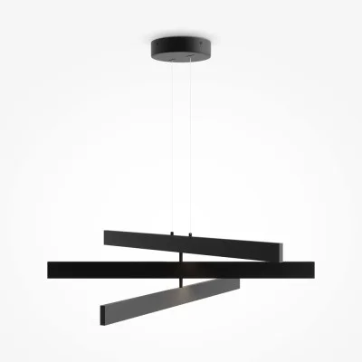 Pendant luminaire Origami, Black - Lighting by Luminance