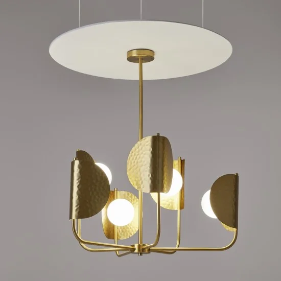 Rippvalgusti Tropic, Messing - Valgustus Luminance'ilt