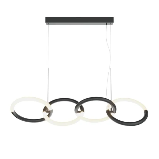 Rippvalgusti Node, Must - Valgustus Luminance'ilt