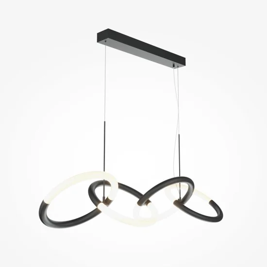 Rippvalgusti Node, Must - Valgustus Luminance'ilt