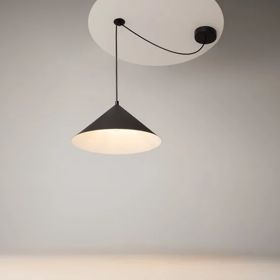 Rippvalgusti Basic colors, Must - Valgustus Luminance'ilt