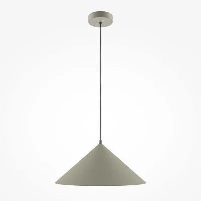 Pendant luminaire Basic colors, Khaki, D350 mm H380 mm - Lighting by Luminance