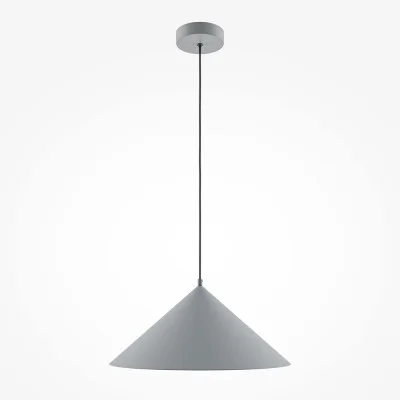 Pendant luminaire Basic colors, Grey, D350 mm H380 mm - Lighting by Luminance