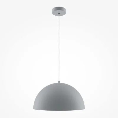 Pendant luminaire Basic colors, Grey, D350 mm H400 mm - Lighting by Luminance