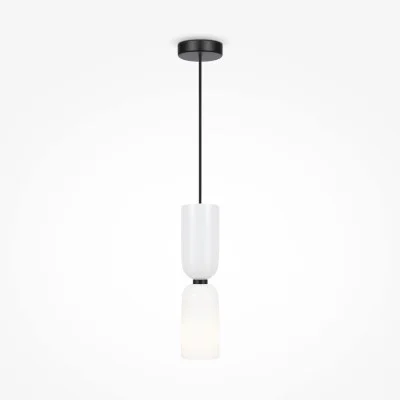 Pendant luminaire Memory, Black, D80 mm H445 mm - Lighting by Luminance