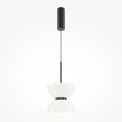 Pendant luminaire Kyoto, Black, D220 mm H596 mm - Lighting by Luminance