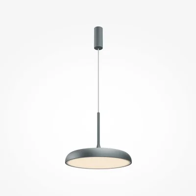 Pendant luminaire Gerhard, Grey, D400 mm H570 mm - Lighting by Luminance