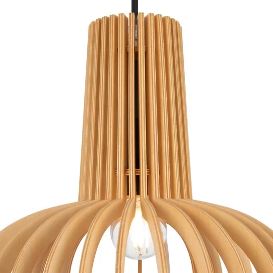 Rippvalgusti Roots, Must - Valgustus Luminance'ilt