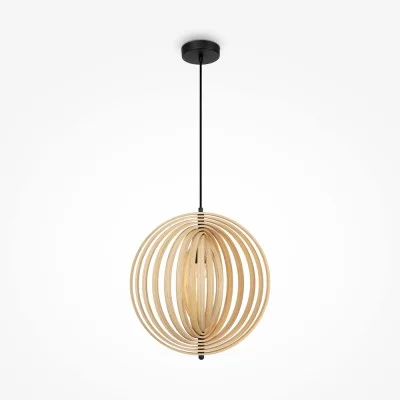 Pendant luminaire Roots, Black, D430 mm H555 mm - Lighting by Luminance