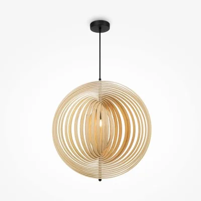 Pendant luminaire Roots, Black, D600 mm H725 mm - Lighting by Luminance