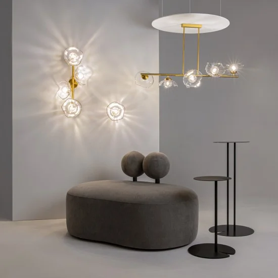 Rippvalgusti Miracle, Messing - Valgustus Luminance'ilt