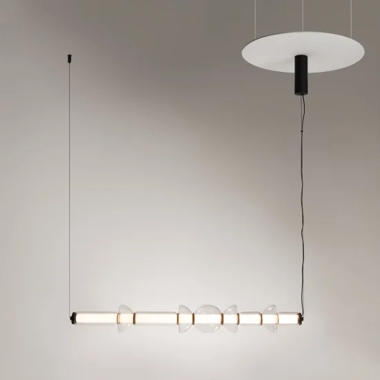 Rippvalgusti Cosmo, Must - Valgustus Luminance'ilt