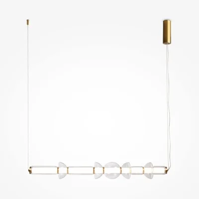 Pendant luminaire Cosmo, Brass - Lighting by Luminance